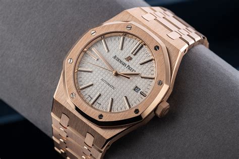 audemars piguet 18k white gold|Audemars Piguet rose gold watch.